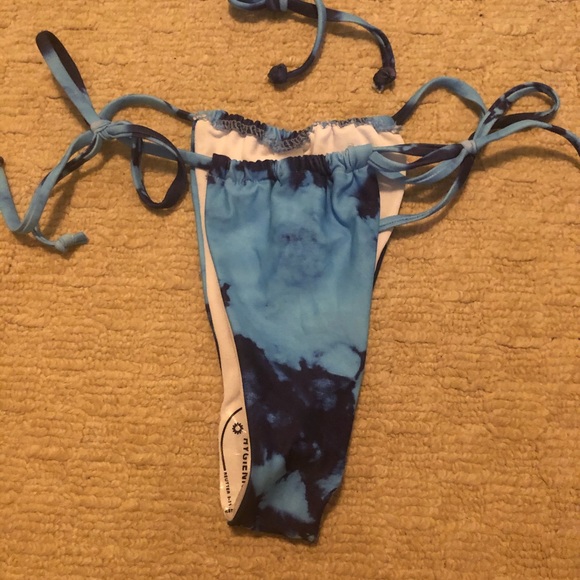 SUNNY BUNNY SWIM BIKINI IVY BLUE SET - Picture 4 of 7